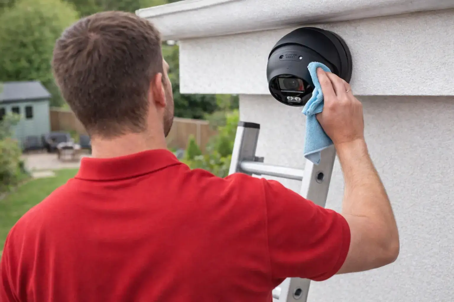 CCTV integrated with smart home system