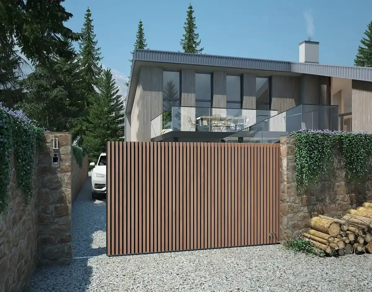 Kostum Klouar sliding gate