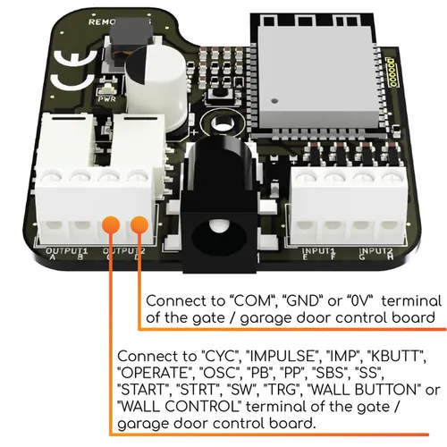 Single input terminals