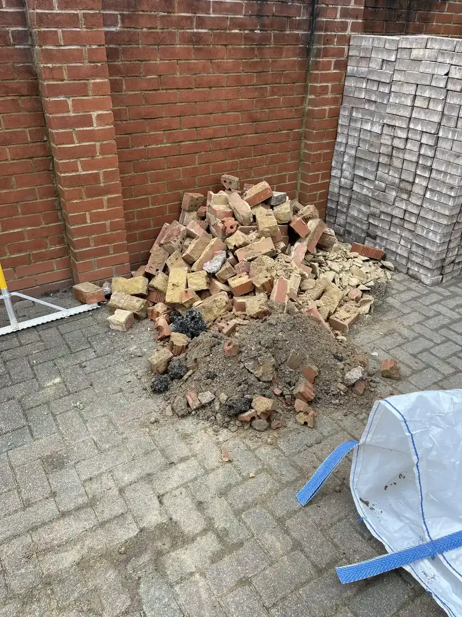 More rubble collection