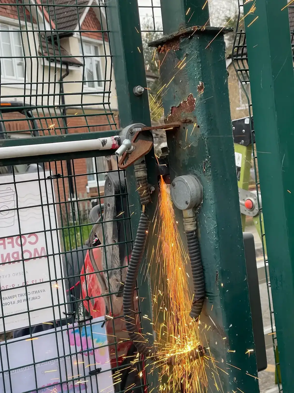 Removal of old gates
