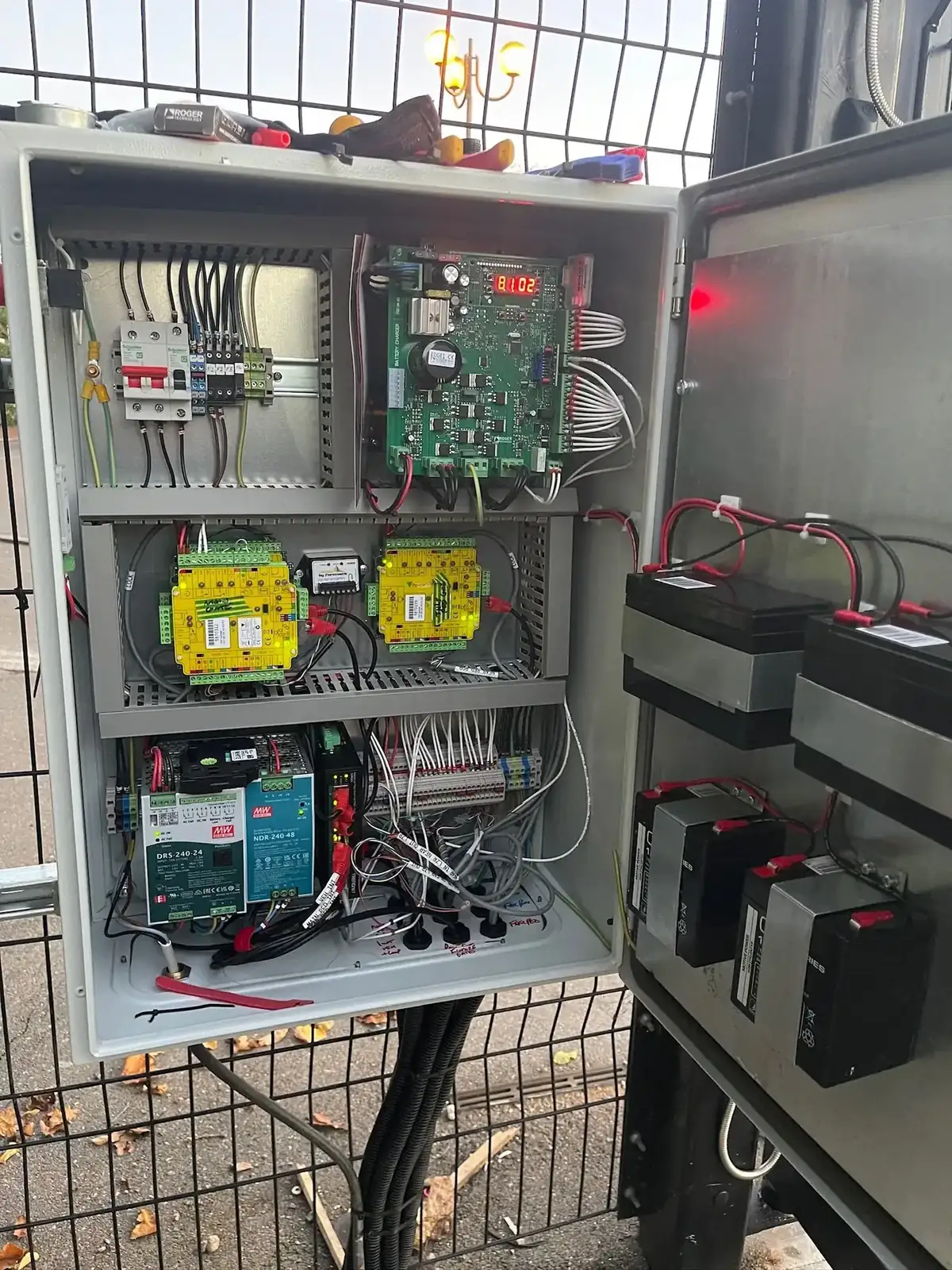 Paxton Net2 access control integrated with school gates